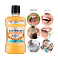 Tratamiento de mal aliento de cuidado dental Mint refrescante enjuague bucal